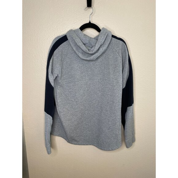 Puma Mens‎ XL Hooded Sweatshirt Gray Lightweight Moisture-Wicking Activewear - Picture 4 of 5